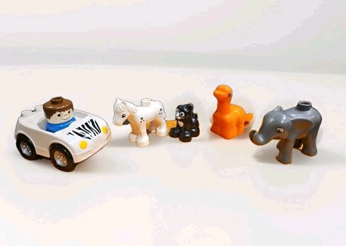 Lego duplo white - white, &