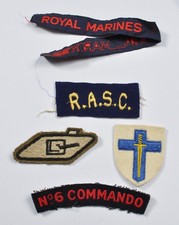 WW2 British Cloth insignia