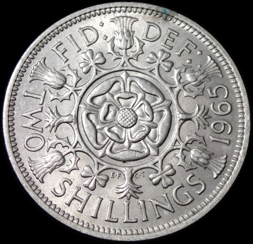 Two shillings 1965 - two,