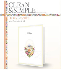 Carnation Crafts Clean & Simple Dainty Cascades Card-Making Kit