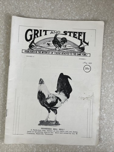Vintage grit steel - grit, magazine