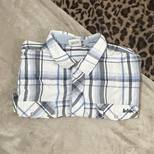 Lee cooper blue white check - &,