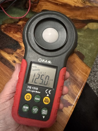 Tis 1310 led light meter - led, /
