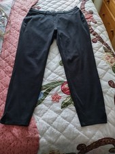 Next Jersey Legging Cropped  Size 16 Black