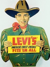 Vintage Levis Jeans Ad