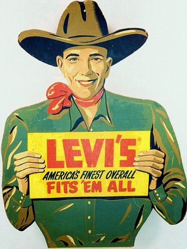 Vintage levis jeans - levis, ad