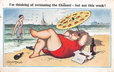 POSTCARD DONALD MCGILL SEASIDE
