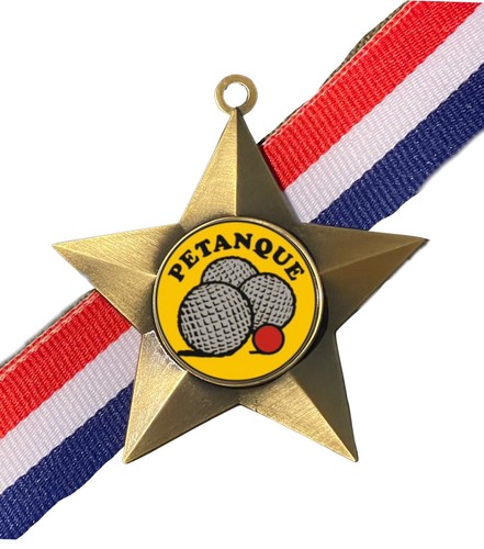 Pétanque award personalised - award,