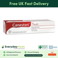 Canesten Thrush External Cream 20g | Clotrimazole Antifungal Itch Relief