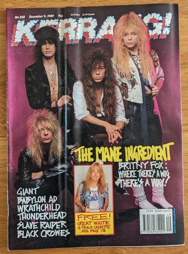 Britny fox kerrang - britny, issue