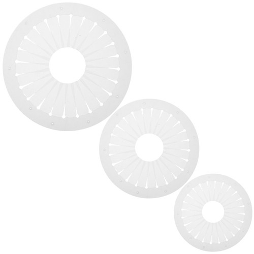 White plastic bow maker - plastic, ribbon