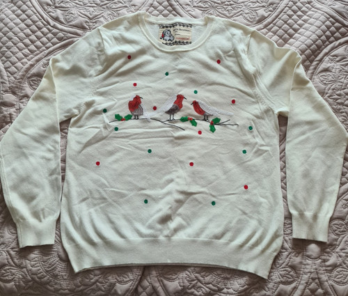White christmas jumper - jumper,