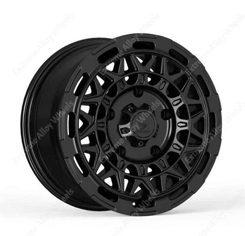 Satin black at8 alloy - 16",