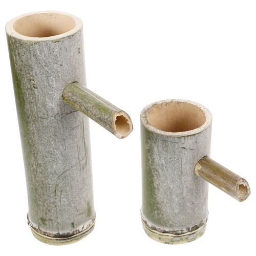Pcs bamboo fountain spout - 2,