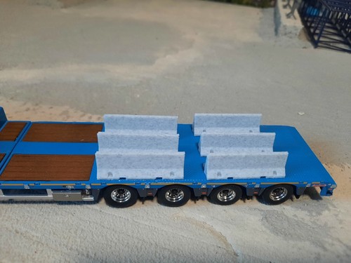 Scale jerseybarriers - oo,