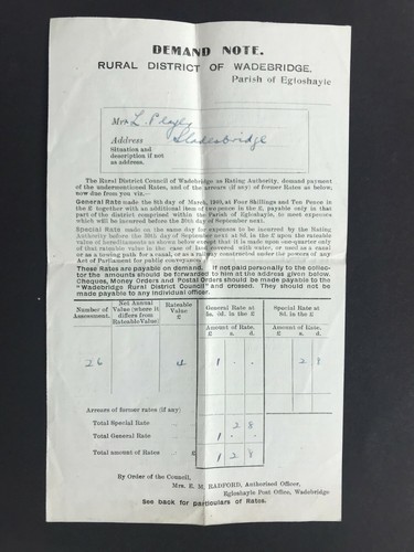 Vintage 1940 rural district - vintage,