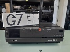 SONY SL C7 UB BETAMAX VIDEO CASSETTE RECORDER #002