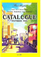 Brandbright Gauge 1 G Scale model railway catalogue 1993 kits live steam railcar