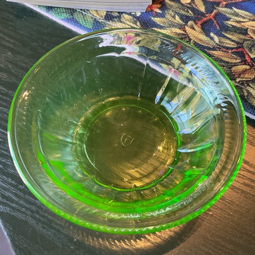 Federal glass uranium green - federal,