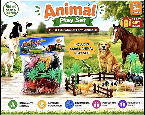 Vra farm animal play - play, set