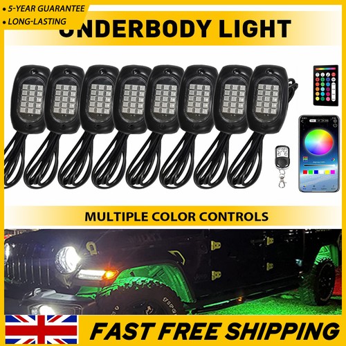 Pods rgb led under - under, car