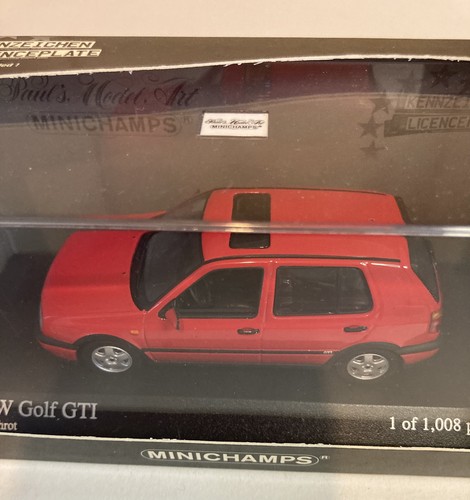 Rare minichamps golf - rare!,