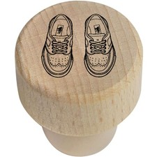 19mm 'Pair Of Shoes' Wooden