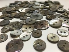 140pcs Mixed Mother Pearl of Shell Buttons Fastening Knitting Sewing Fastening
