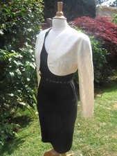 Long Sleeve Wedding Jacket Wraps Bolero uk 10 Women Bride Cape Bridal Wrap Shrug