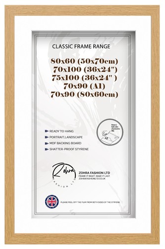 Large poster frames with white - large,