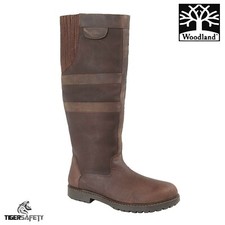 Woodland L259DB Hailey Ladies Brown Waterproof Riding Equestrian Country Boots