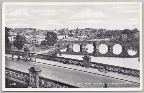 Dumfries auld brig buchanan - dumfries,