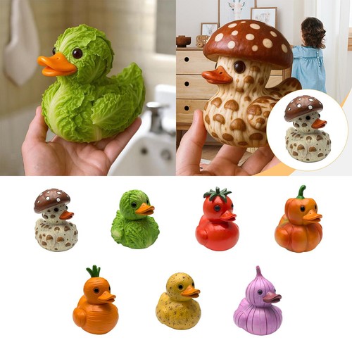 Duck figurine animal statue - figurine,