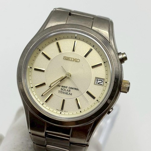 Seiko radio wave titanium - seiko,