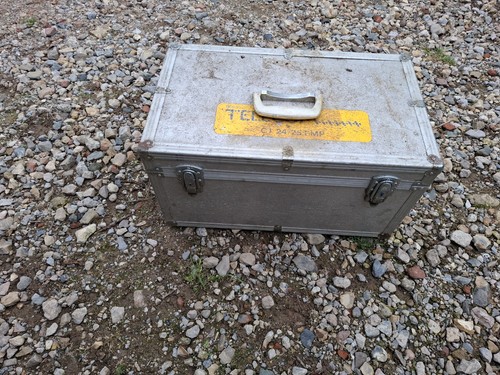Aluminium silver flight case - silver,