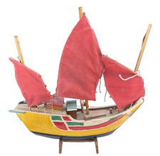 Sail Boat Wooden Handmade 3