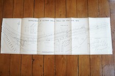 1972 Eltham Well Hall Railway Track Map Diagram 