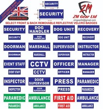 REFLECTIVE BADGES PACK OF 2 -