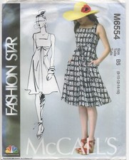 McCalls Sewing Pattern 6554