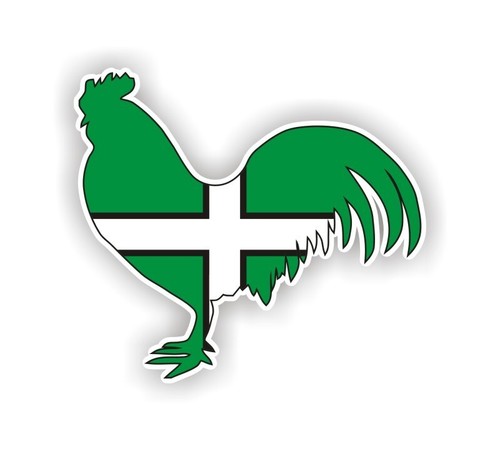 Devon cockrel sticker decal - devon,