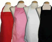 100% cotton aprons 9 -12 yrs -
