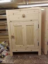 freestanding solid wood