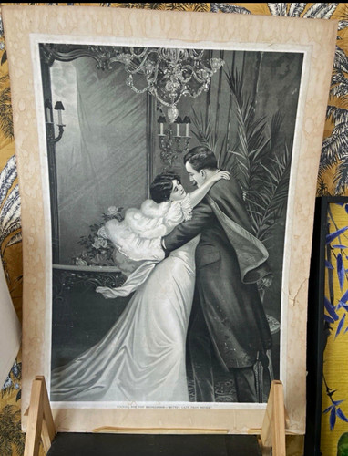 Vintage print edwardian - vintage,