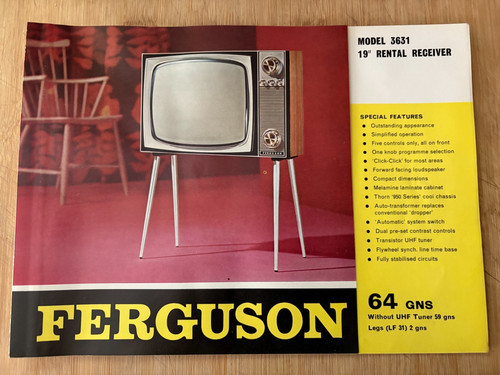 Ferguson model 3631 - ferguson,