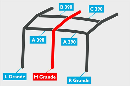 Kampa rally air 390 grande - rally,