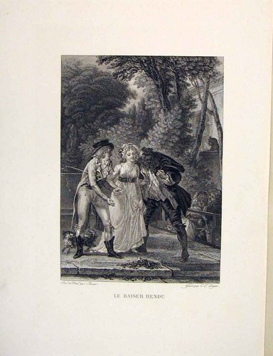 Original old antique print - original,