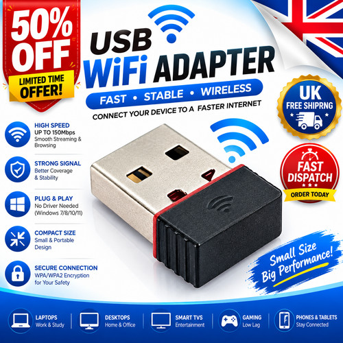 Dual band wifi dongle 4ghz - band, 2.4ghz
