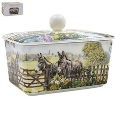 Butter Dish Donkey Farm