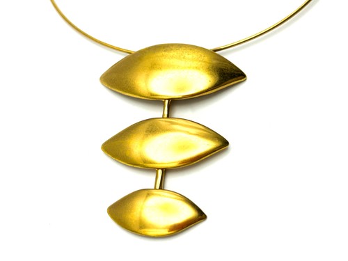 Pilgrim gold tone torque - gold,