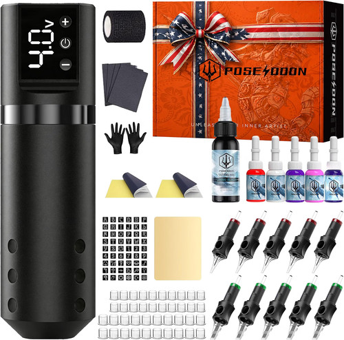 Poseidon complete tattoo gun - complete,